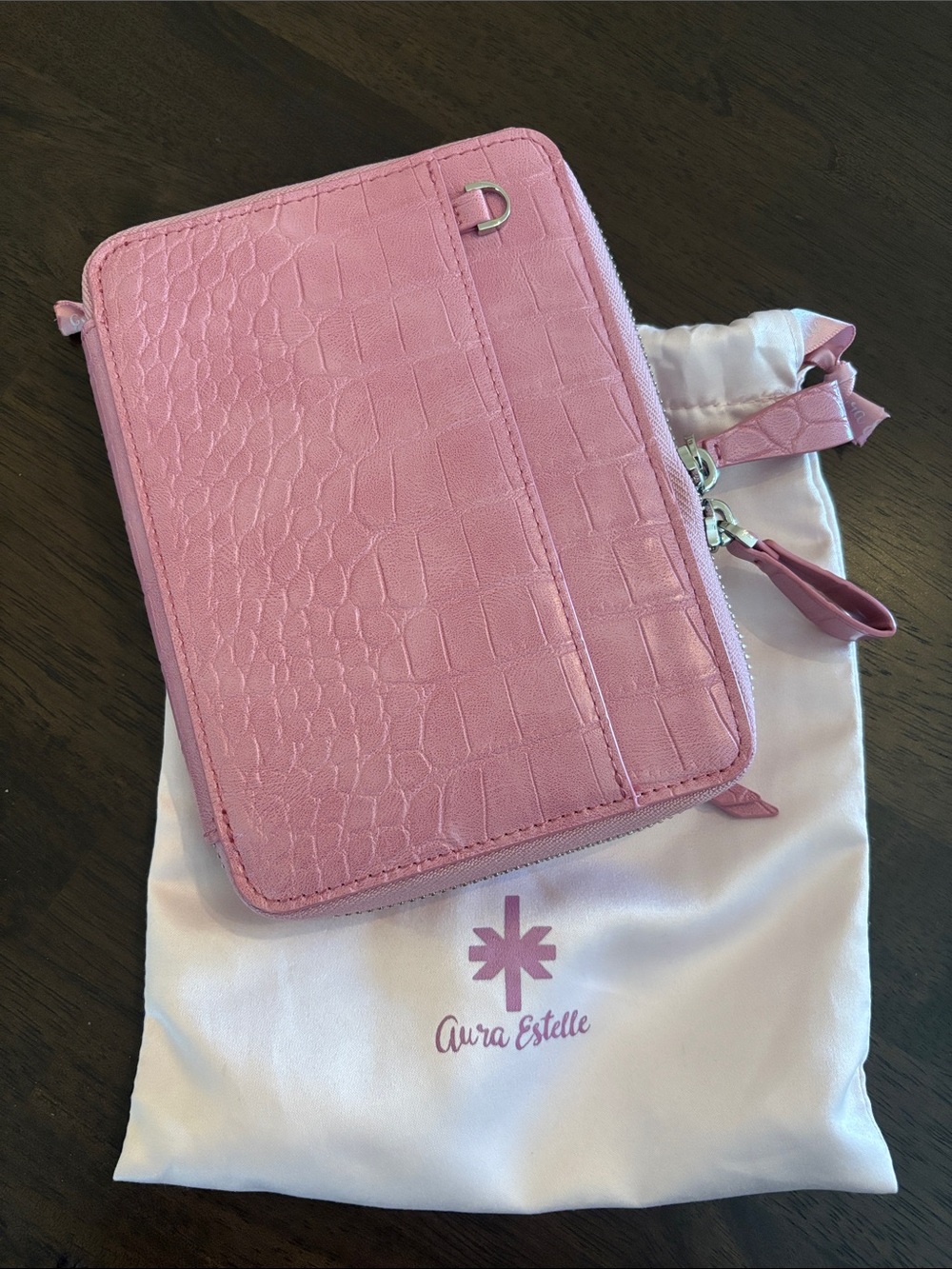 Aura Estelle A6 Zippy Planner Notebook Cover A6 - Love at First Sight Pink